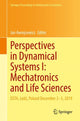 Book cover of: Perspectives in Dynamical Systems I: Mechatronics and Life Sciences. By: Jan Awrejcewicz