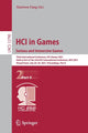 Book cover of: HCI in Games: Serious and Immersive Games. By: Xiaowen Fang