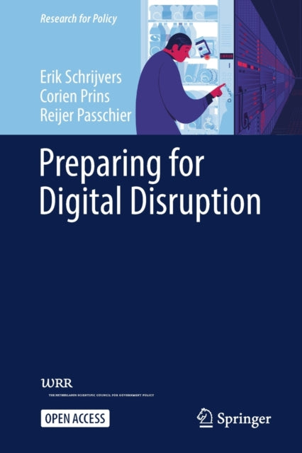 Book cover of: Preparing for Digital Disruption. By: Eric Schrijvers