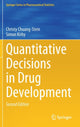 Book cover of: Quantitative Decisions in Drug Development. By: Christy Chuang-Stein