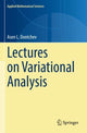 Book cover of: Lectures on Variational Analysis. By: Asen L. Dontchev