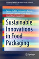 Book cover of: Sustainable Innovations in Food Packaging. By: Teresa De Pilli