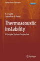 Book cover of: Thermoacoustic Instability. By: R. I. Sujith