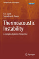 Book cover of: Thermoacoustic Instability. By: R. I. Sujith