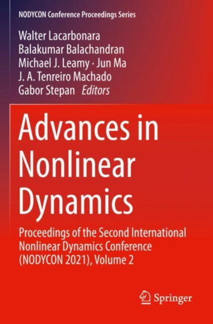 Book cover of: Advances in Nonlinear Dynamics. By: Walter Lacarbonara