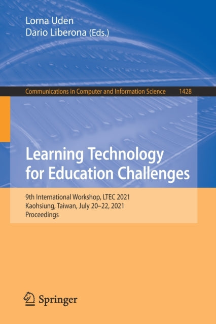 Book cover of: Learning Technology for Education Challenges. By: Lorna Uden