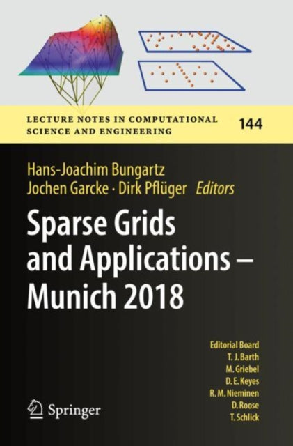 Book cover of: Sparse Grids and Applications - Munich 2018. By: Hans-Joachim Bungartz