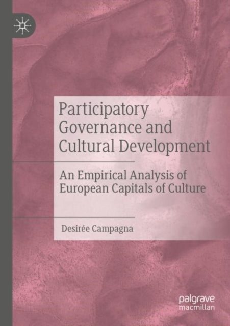 Book cover of: Participatory Governance and Cultural Development