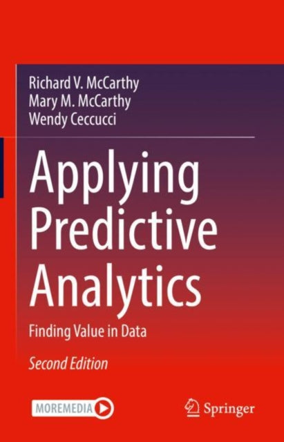 Book cover of: Applying Predictive Analytics. By: Richard V. McCarthy