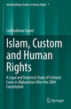 Book cover of: Islam, Custom and Human Rights. By: Lutforahman Saeed