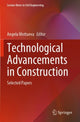 Book cover of: Technological Advancements in Construction. By: Angela Mottaeva