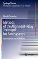 Book cover of: Methods of the Alignment-Relay Technique for Nanosystems. By: Monika Snowdon