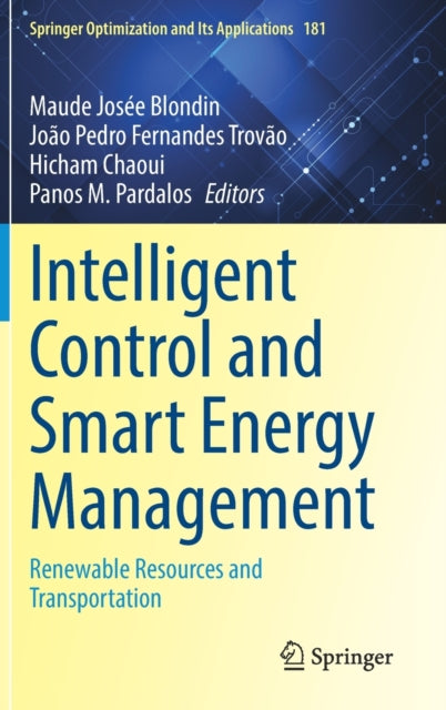 Book cover of: Intelligent Control and Smart Energy Management. By: Maude Josée Blondin
