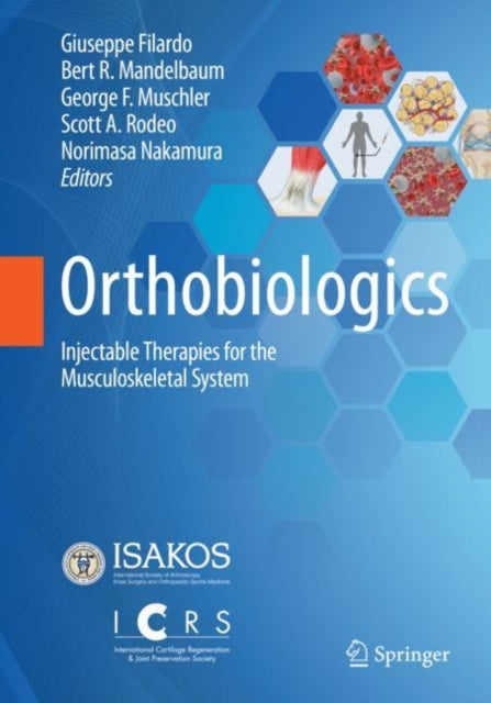 Book cover of: Orthobiologics. By: Giuseppe Filardo
