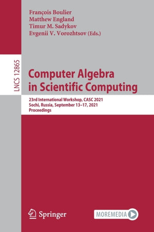 Computer Algebra in Scientific Computing