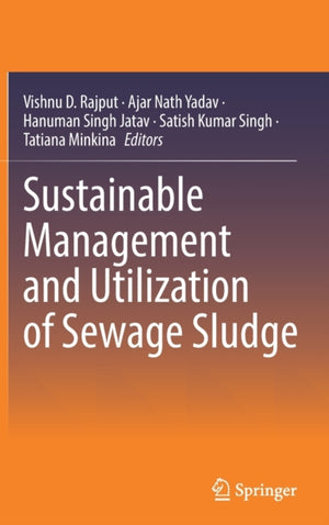 Sustainable Management and Utilization of Sewage Sludge
