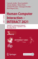 Book cover of: Human-Computer Interaction – INTERACT 2021. By: Carmelo Ardito