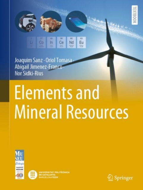 Book cover of: Elements and Mineral Resources. By: Joaquim Sanz