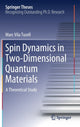 Book cover of: Spin Dynamics in Two-Dimensional Quantum Materials. By: Marc Vila Tusell