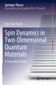 Book cover of: Spin Dynamics in Two-Dimensional Quantum Materials. By: Marc Vila Tusell