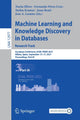 Book cover of: Machine Learning and Knowledge Discovery in Databases. Research Track. By: Nuria Oliver