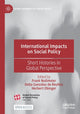 Book cover of: International Impacts on Social Policy. By: Frank Nullmeier