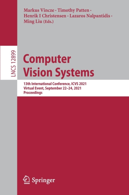 Book cover of: Computer Vision Systems. By: Markus Vincze