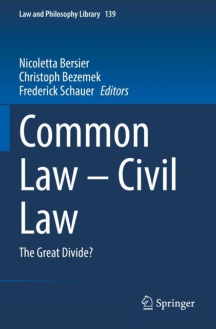 Book cover of: Common Law – Civil Law. By: Nicoletta Bersier