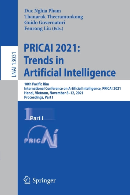 Book cover of: PRICAI 2021: Trends in Artificial Intelligence. By: Duc-Nghia Pham