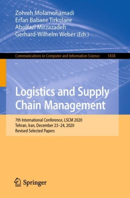 Book cover of: Logistics and Supply Chain Management. By: Zohreh Molamohamadi