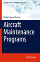Book cover of: Aircraft Maintenance Programs. By: David Lapesa Barrera
