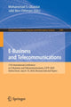 Book cover of: E-Business and Telecommunications. By: Mohammad S. Obaidat