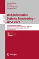Book cover of: Web Information Systems Engineering – WISE 2021. By: UNSW Sydney