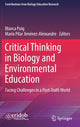 Book cover of: Critical Thinking in Biology and Environmental Education. By: Blanca Puig