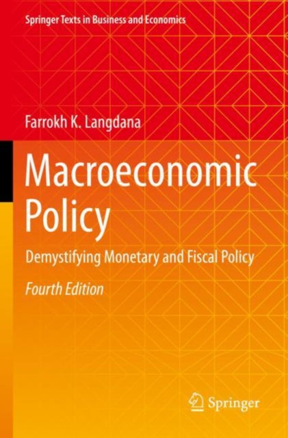 Book cover of: Macroeconomic Policy. By: Farrokh K. Langdana
