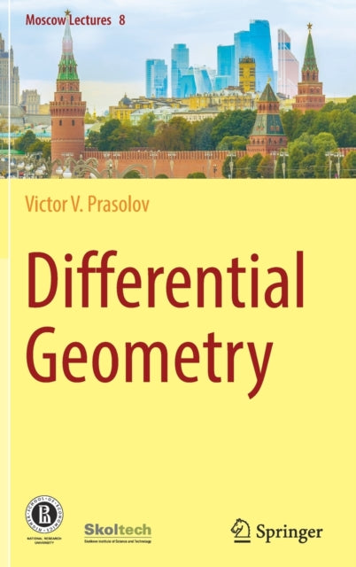 Book cover of: Differential Geometry. By: Victor V. Prasolov