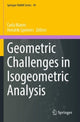 Book cover of: Geometric Challenges in Isogeometric Analysis. By: Carla Manni
