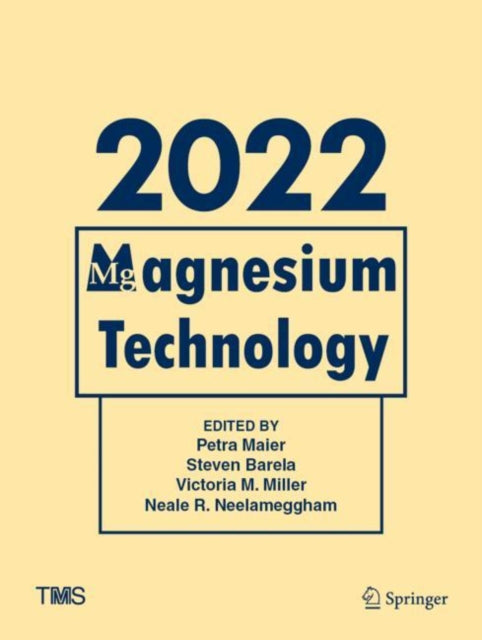 Book cover of: Magnesium Technology 2022. By: Petra Maier