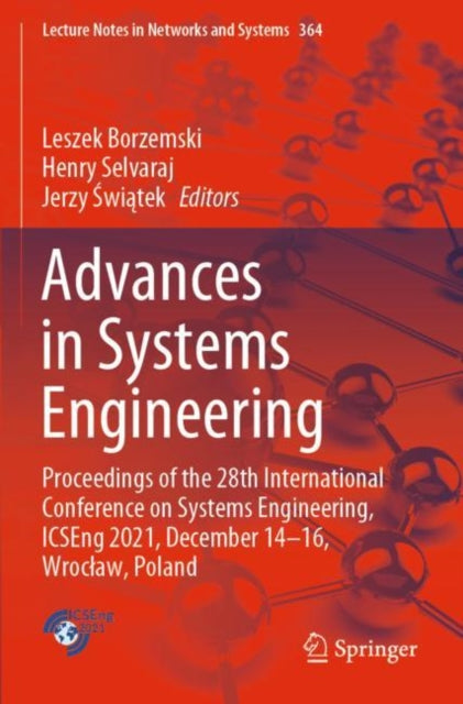 Book cover of: Advances in Systems Engineering. By: Leszek Borzemski