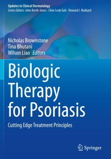 Book cover of: Biologic Therapy for Psoriasis. By: Nicholas Brownstone