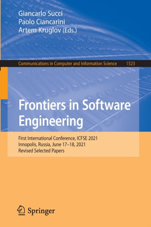 Frontiers in Software Engineering