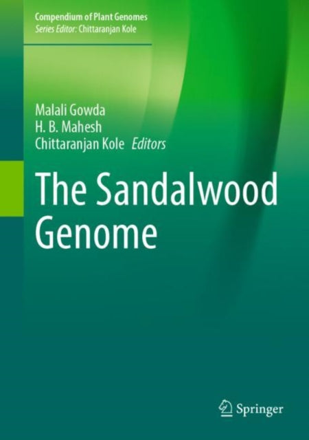 Book cover of: Sandalwood Genome. By: Malali Gowda