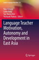 Book cover of: Language Teacher Motivation, Autonomy and Development in East Asia. By: Yuzo Kimura