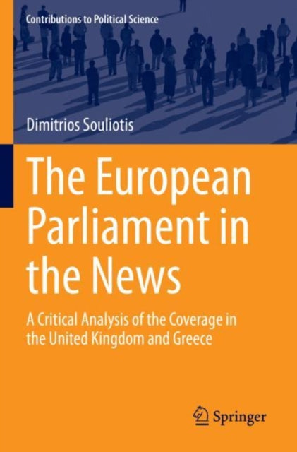 Book cover of: European Parliament in the News. By: Dimitrios Souliotis
