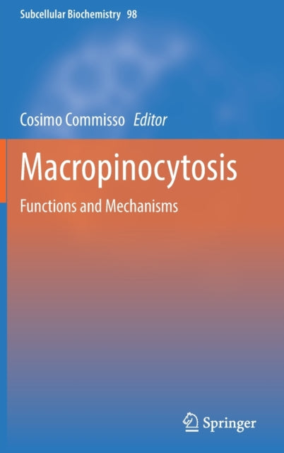 Book cover of: Macropinocytosis. By: Cosimo Commisso