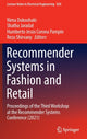 Book cover of: Recommender Systems in Fashion and Retail. By: Nima Dokoohaki