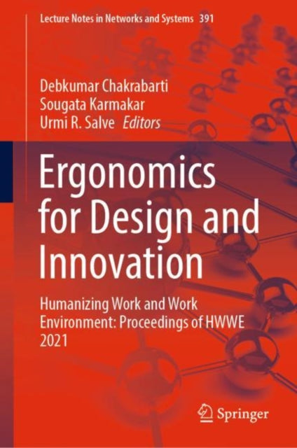 Book cover of: Ergonomics for Design and Innovation. By: Debkumar Chakrabarti