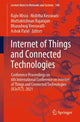 Book cover of: Internet of Things and Connected Technologies. By: Rajiv Misra