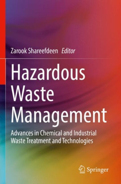 Book cover of: Hazardous Waste Management. By: Zarook Shareefdeen