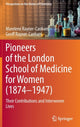 Book cover of: Pioneers of the London School of Medicine for Women (1874-1947). By: Marelene Rayner-Canham